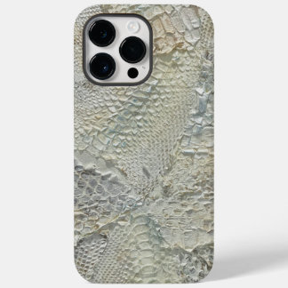 Ivory Snake Skin iPhone 14 Case 