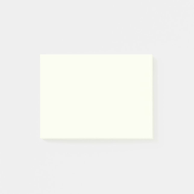 Ivory Solid Colour Post-it Notes (Front)
