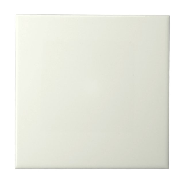 Ivory Solid Colour Tile (Front)