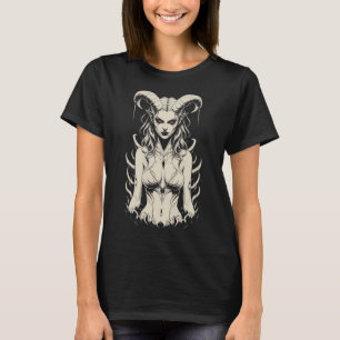 Ivory Temptress of the Abyss T-Shirt