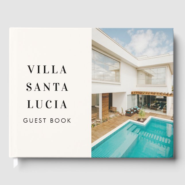 Ivory Villa Rental Vacation House Guest Feedback   Guest Book (Front)