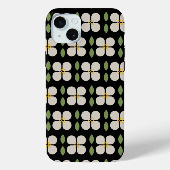 IVORY VINES - Botanical iPhone Case (Back)