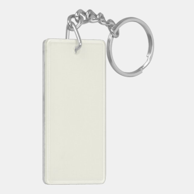 Ivory White Key Ring (Back Left)
