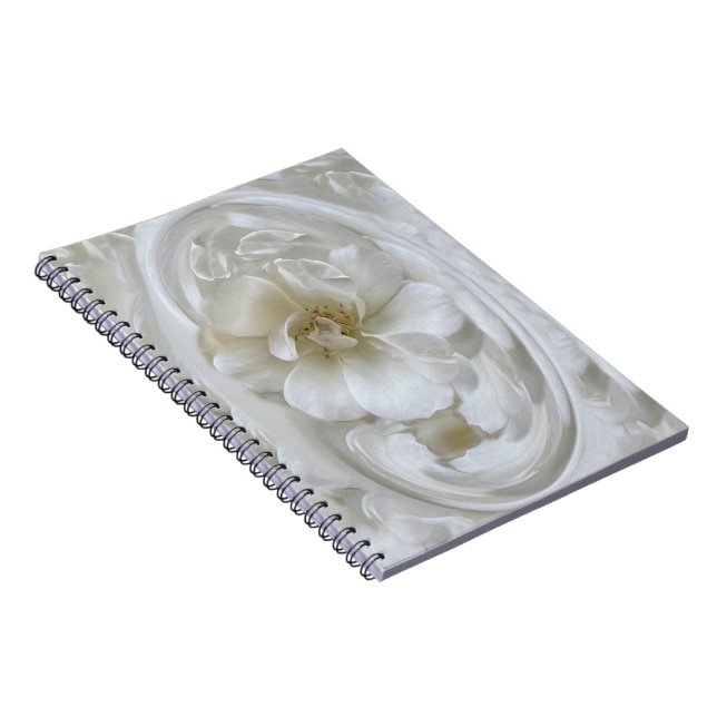 Ivory white notebook (Right Side)