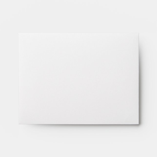 Ivory with White Stripes & Damask Blank S1 Envelopes (Front)