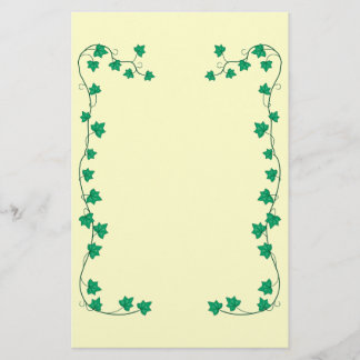 Ivy Border Stationery