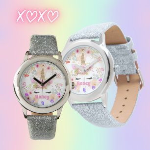 IVY - Girls Named Unicorn Dreams Personalised Watch