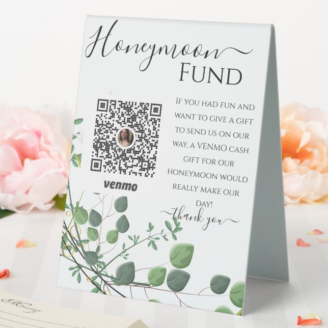 Ivy Greenery Wedding Venmo Honeymoon Fund (In SItu (Wedding))