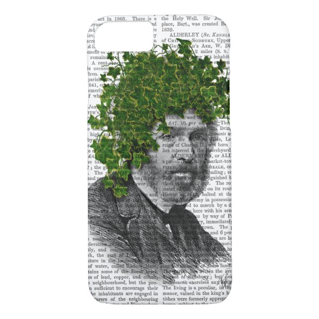 Ivy Head Plant Head Case-Mate iPhone Case (Back)
