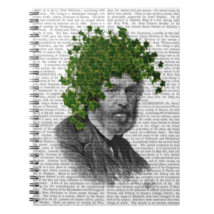 Ivy Head Plant Head Notebook