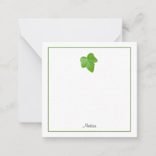 Ivy Leaf Card
