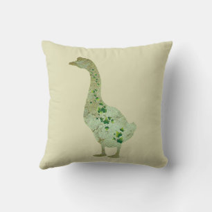 Ivy Leaf Goose Cushion