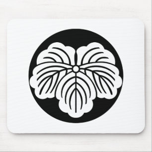 Ivy leaf in rice cake mouse mat