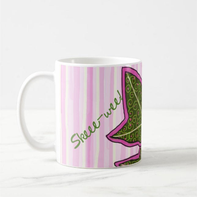 Ivy Leaf Sun Coffee Mug (Left)