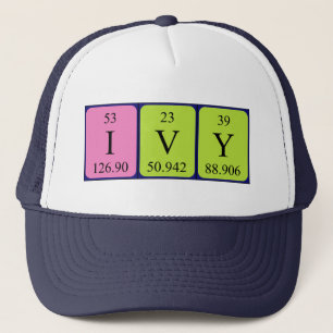 Ivy periodic table name hat