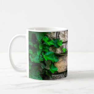 Ivy vine leaf plant broadleaf coffee mug