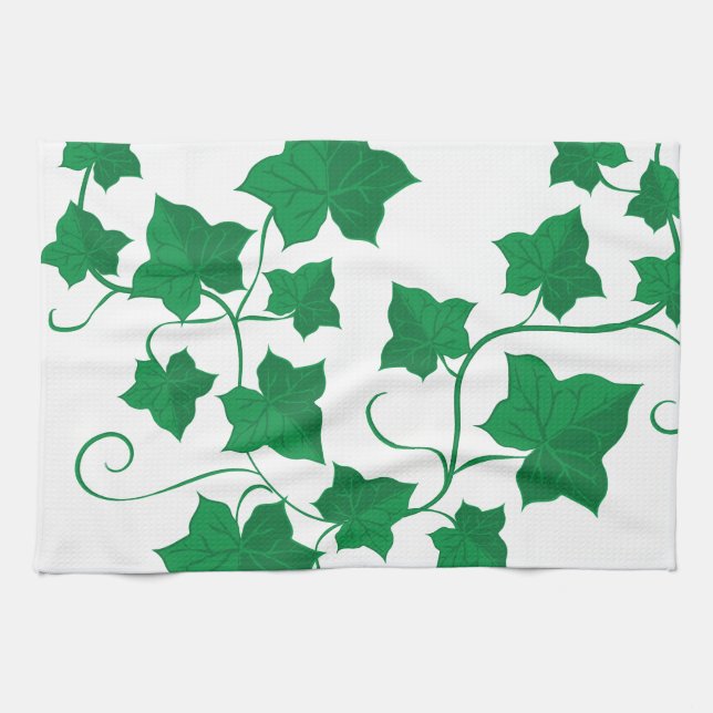 Ivy Vines Tea Towel (Horizontal)
