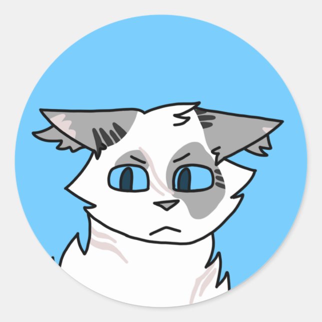 Ivypool Round Sticker (Front)