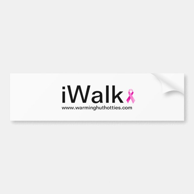 iWalk Bumper Sticker (Front)