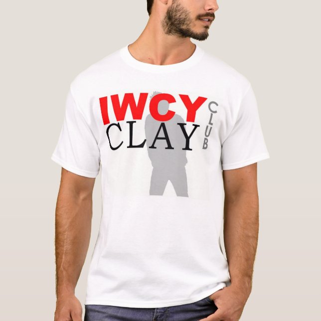 IWCY CLAY CLUB_Large Logo_NO MEMBER T-Shirt (Front)
