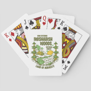 Iwishabish Woods National Forest Land of Audacity Playing Cards