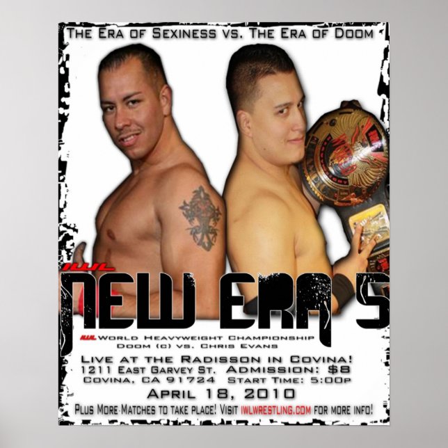 IWL New Era 5 Flyer Poster! Poster (Front)