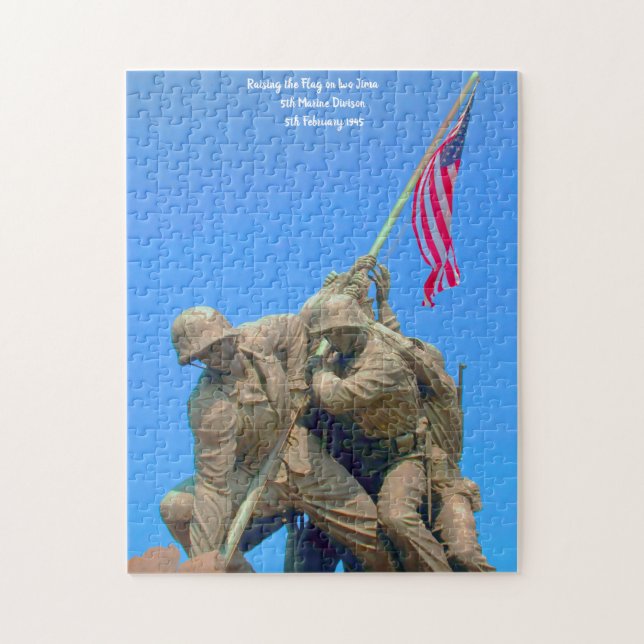 Iwo-Jima 5th Marine Devison 5/02/1945 Jigsaw Puzzle (Vertical)