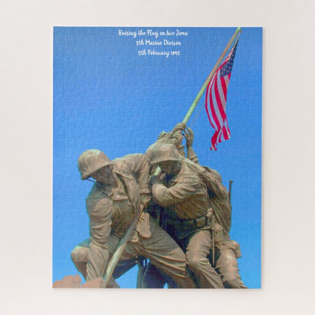 Iwo-Jima 5th Marine Devison 5/02/1945 Jigsaw Puzzle (Vertical)