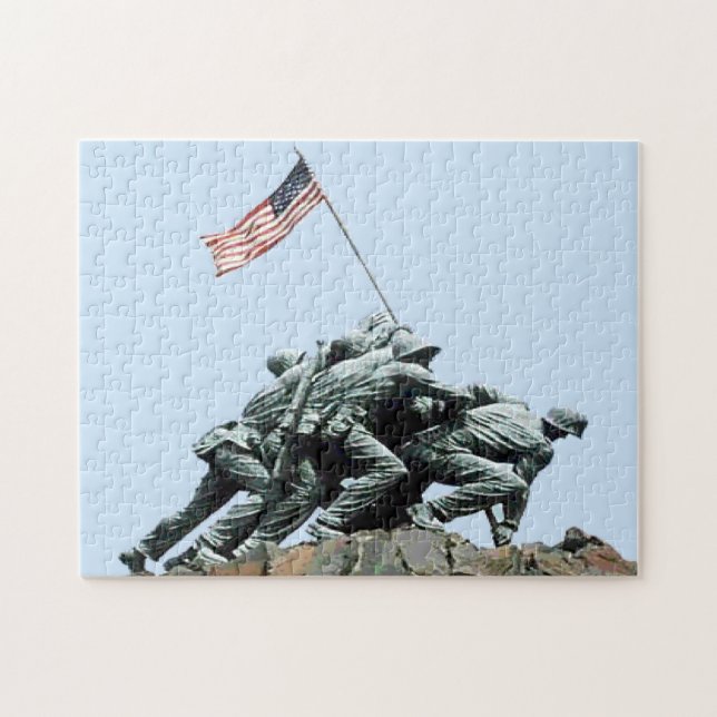 Iwo Jima Jigsaw Puzzle (Horizontal)