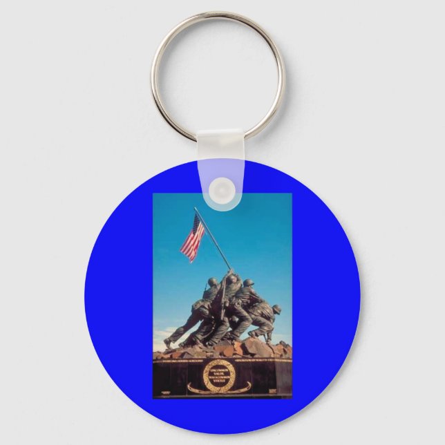 iwo-jima-memorial-1 key ring (Front)