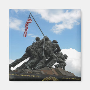 Iwo Jima Memorial in Washington DC Magnet