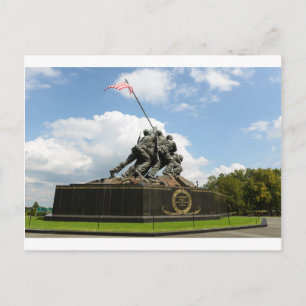 Iwo Jima Memorial in Washington DC Postcard