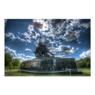 Iwo Jima Memorial (large format) Photo Print