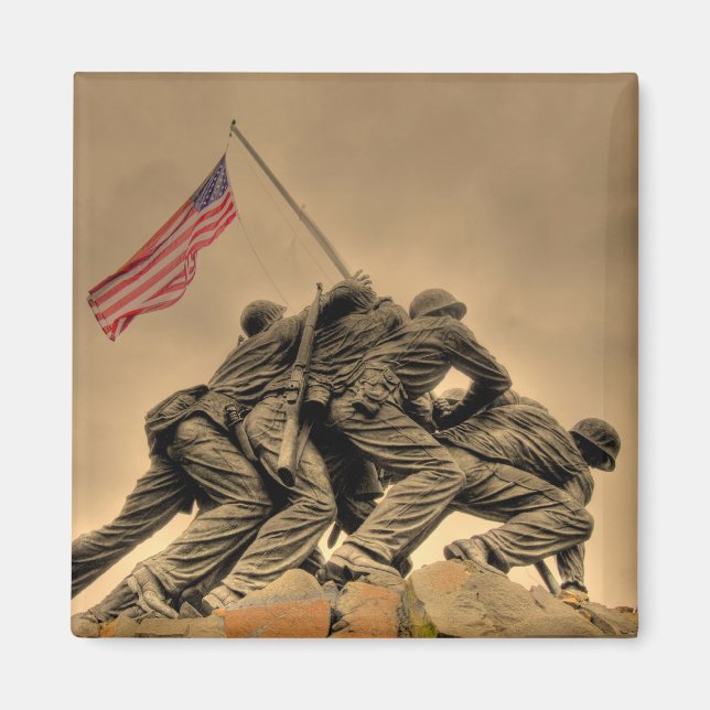 IWO JIMA MEMORIAL MAGNET (Front)