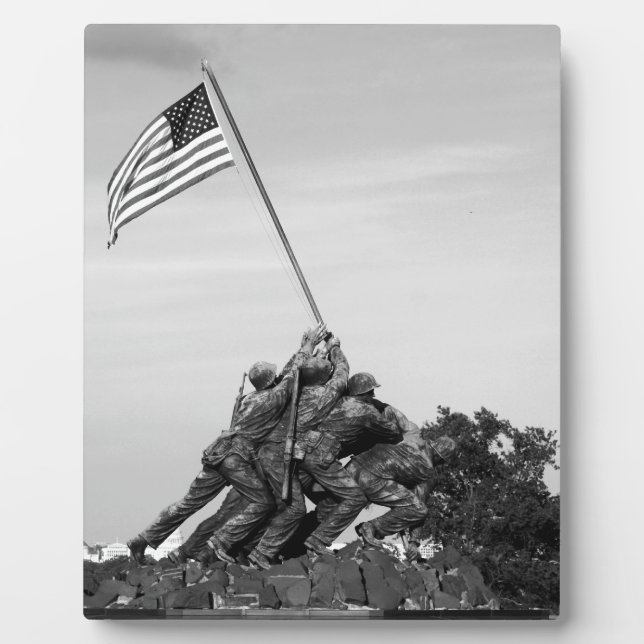 Iwo Jima Memorial Plaque (Front)
