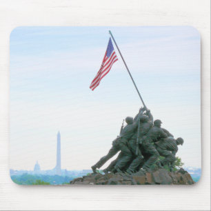 Iwo Jima Memorial Washington DC Mouse Mat