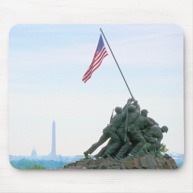 Iwo Jima Memorial Washington DC Mouse Mat (Front)