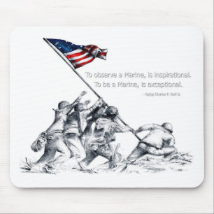 Iwo Jima Mouse Mat