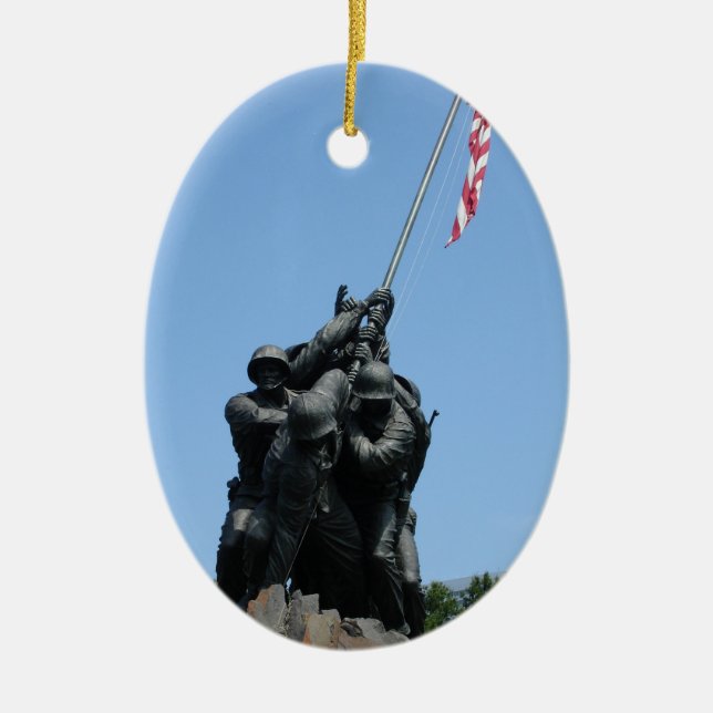 Iwo Jima Ornament (Front)