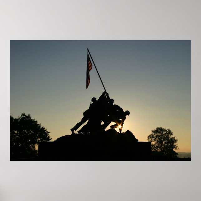 Iwo Jima Sunrise Poster (Front)