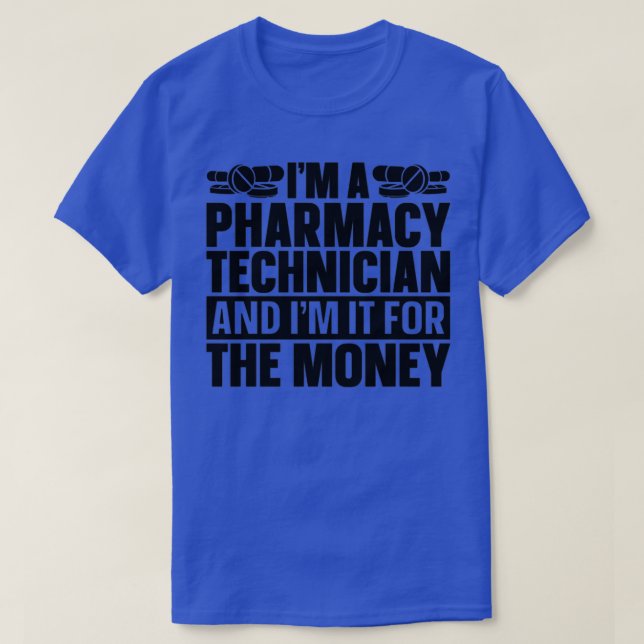 Ix27m A Pharmacy Technician Tech Pharmacist Medici T-Shirt (Design Front)