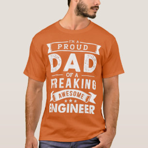 Ix27m A Proud Dad Of Accountant Funny Fatherx27s D T-Shirt