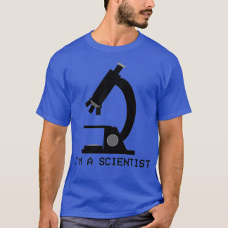 Ix27m A Scientist Microscope Logo T-Shirt