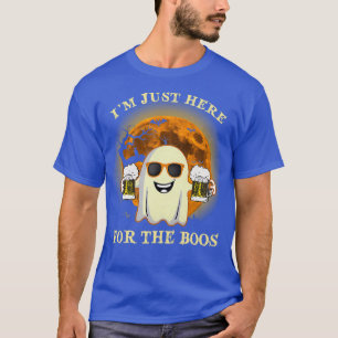 Ix27m Just Here The Boos Ghost Beer T T-Shirt