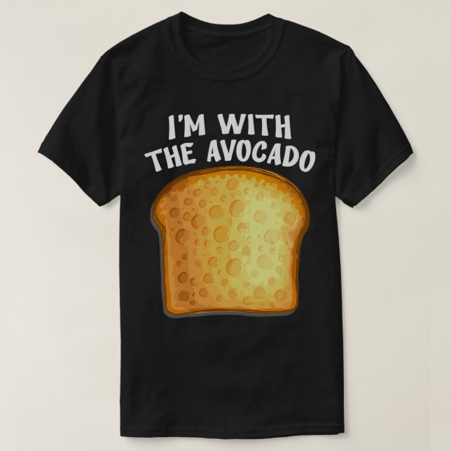 Ix27m With The Avocado 10 T-Shirt (Design Front)