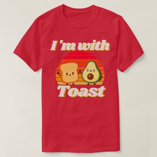Ix27m With Toast T-Shirt (Design Front)