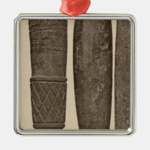 IX Stone pipes, So Calif Metal Tree Decoration