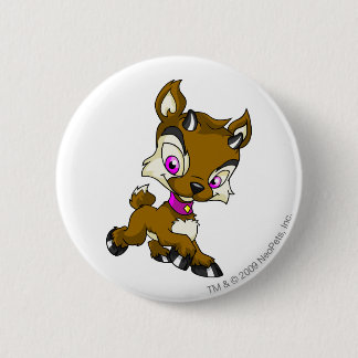 Ixi Brown 6 Cm Round Badge