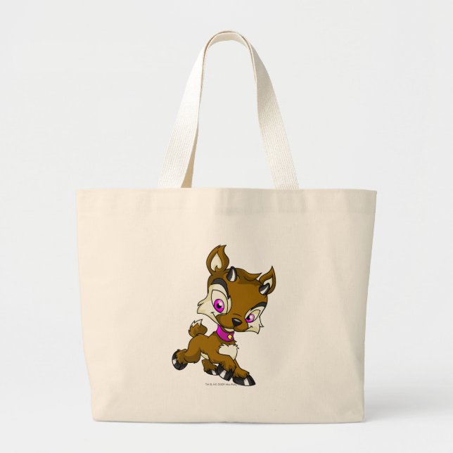 Ixi Brown Large Tote Bag (Front)