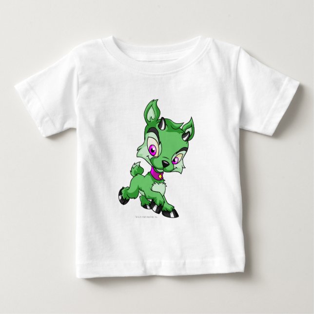 Ixi Green Baby T-Shirt (Front)